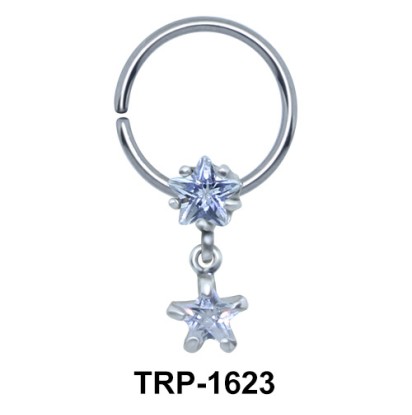 Dual Star Closure Ring Charms TRP-1623