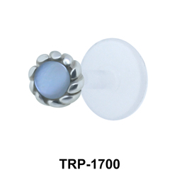 Tragus Piercing with Mother of Pearl TRP-1700