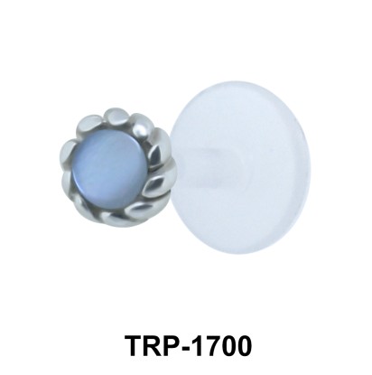 Tragus Piercing with Mother of Pearl TRP-1700