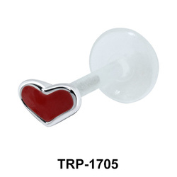 Pretty Heart Shaped Tragus Piercing TRP-1705