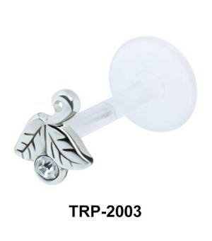 Inverted Leaves Tragus Piercing TRP-2003