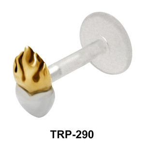 Burning Heart Tragus Piercing TRP-290