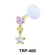 Heart n Star Tragus Piercing TRP-400