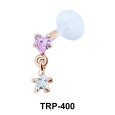 Heart n Star Tragus Piercing TRP-400