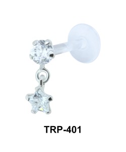 Round n Star Tragus Piercing TRP-401