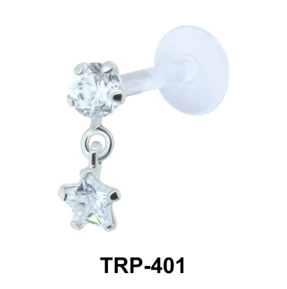 Round n Star Tragus Piercing TRP-401