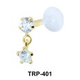 Round n Star Tragus Piercing TRP-401