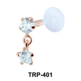 Round n Star Tragus Piercing TRP-401