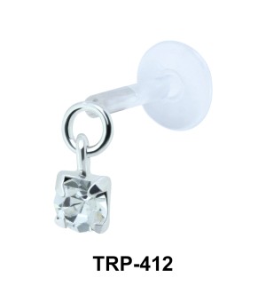 Colorful Stone Tragus Piercing TRP-412