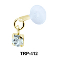 Colorful Stone Tragus Piercing TRP-412