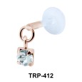 Colorful Stone Tragus Piercing TRP-412