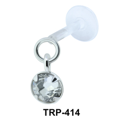 Stone Dangling Tragus Piercing TRP-414
