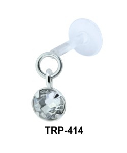 Stone Dangling Tragus Piercing TRP-414