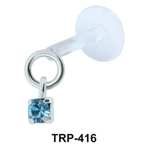 Colorful Stone Tragus Piercing TRP-416