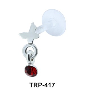 Butterfly Tragus Piercing TRP-417