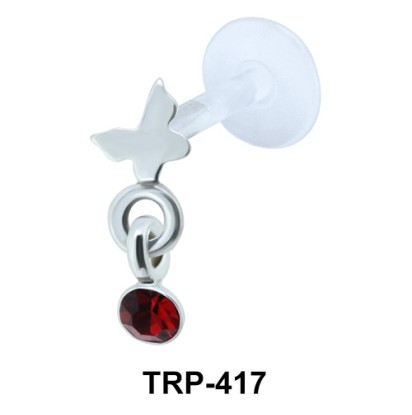 Butterfly Tragus Piercing TRP-417