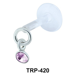 Rhinestone Tragus Piercing TRP-420