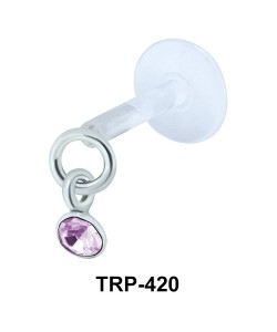 Rhinestone Tragus Piercing TRP-420