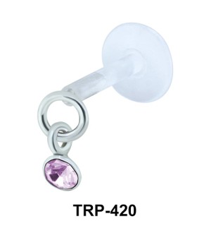 Rhinestone Tragus Piercing TRP-420