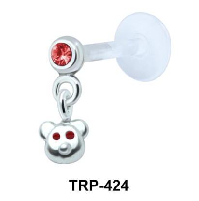 Bear Face Tragus Piercing TRP-424