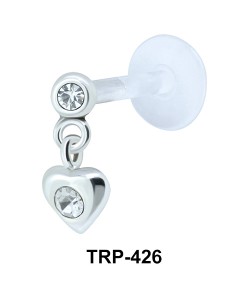 Heart Shaped Tragus Piercing TRP-426