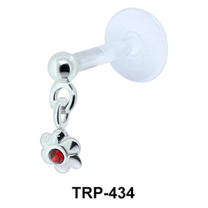 Floral Design Tragus Piercing TRP-434