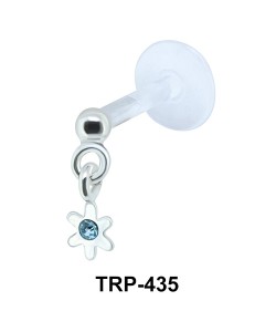 Flower Design Tragus Piercing TRP-435