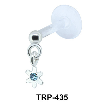 Flower Design Tragus Piercing TRP-435
