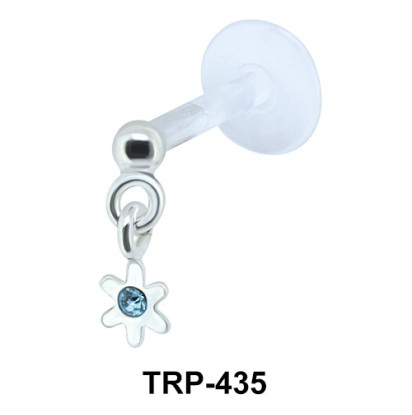 Flower Design Tragus Piercing TRP-435