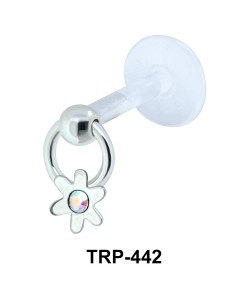 Floral Design Tragus Piercing TRP-442