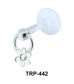 Floral Design Tragus Piercing TRP-442