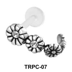 Floral Design Tragus Cuffs TRPC-07