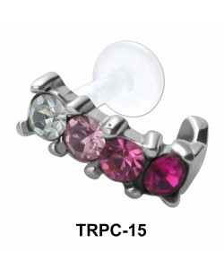 Multistone Tragus Cuffs TRPC-15