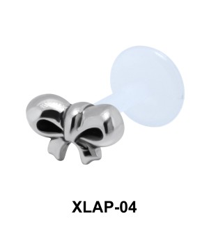 Pretty Bow External Labrets Piercing XLAP-04