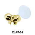 Pretty Bow External Labrets Piercing XLAP-04