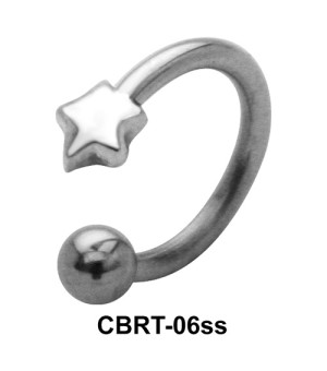 Small Star Circular Barbells CBRT-06ss