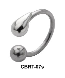 Shiny Drop Circular Barbells CBRT-07s