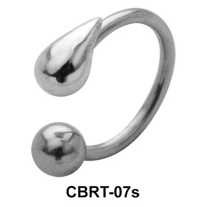 Shiny Drop Circular Barbells CBRT-07s