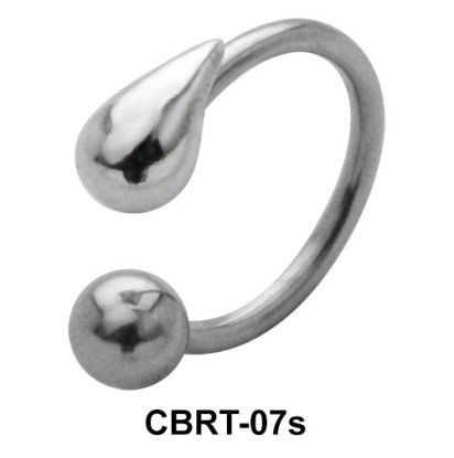 Shiny Drop Circular Barbells CBRT-07s