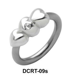 Stony Hearts Belly Piercing Ring DCRT-09s