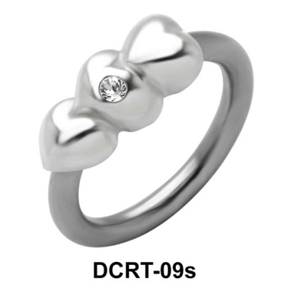 Stony Hearts Belly Piercing Ring DCRT-09s