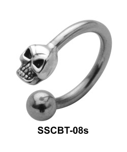 Skull Circular Barbells CBRT-08s