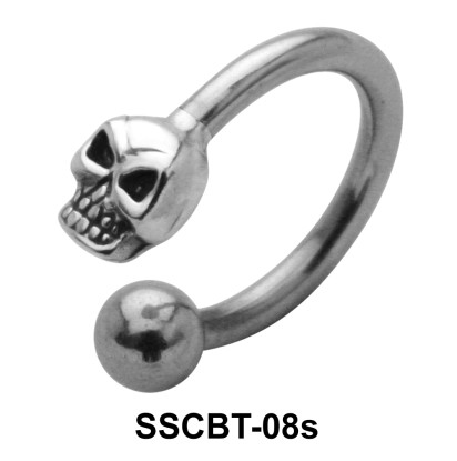 Skull Circular Barbells CBRT-08s