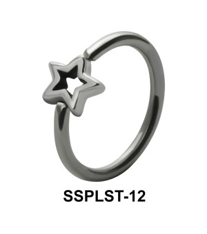 Hollow Star Closure Rings Mini Attachments SSPLST-12