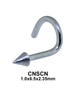 Cone Surgical Steel Nose Stud CNSCN