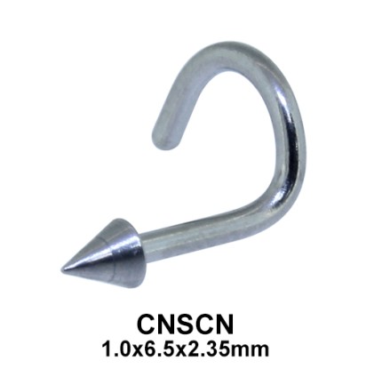 Cone Surgical Steel Nose Stud CNSCN