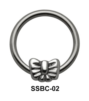 Bow Closure Rings Mini Attachments SSBC-02