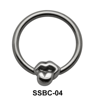 Hanging Tongue Closure Rings Mini Attachments SSBC-04