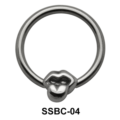 Hanging Tongue Closure Rings Mini Attachments SSBC-04