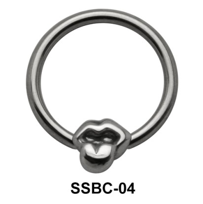 Hanging Tongue Closure Rings Mini Attachments SSBC-04